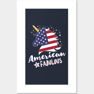 American & Fabulous Unicorn Posters and Art